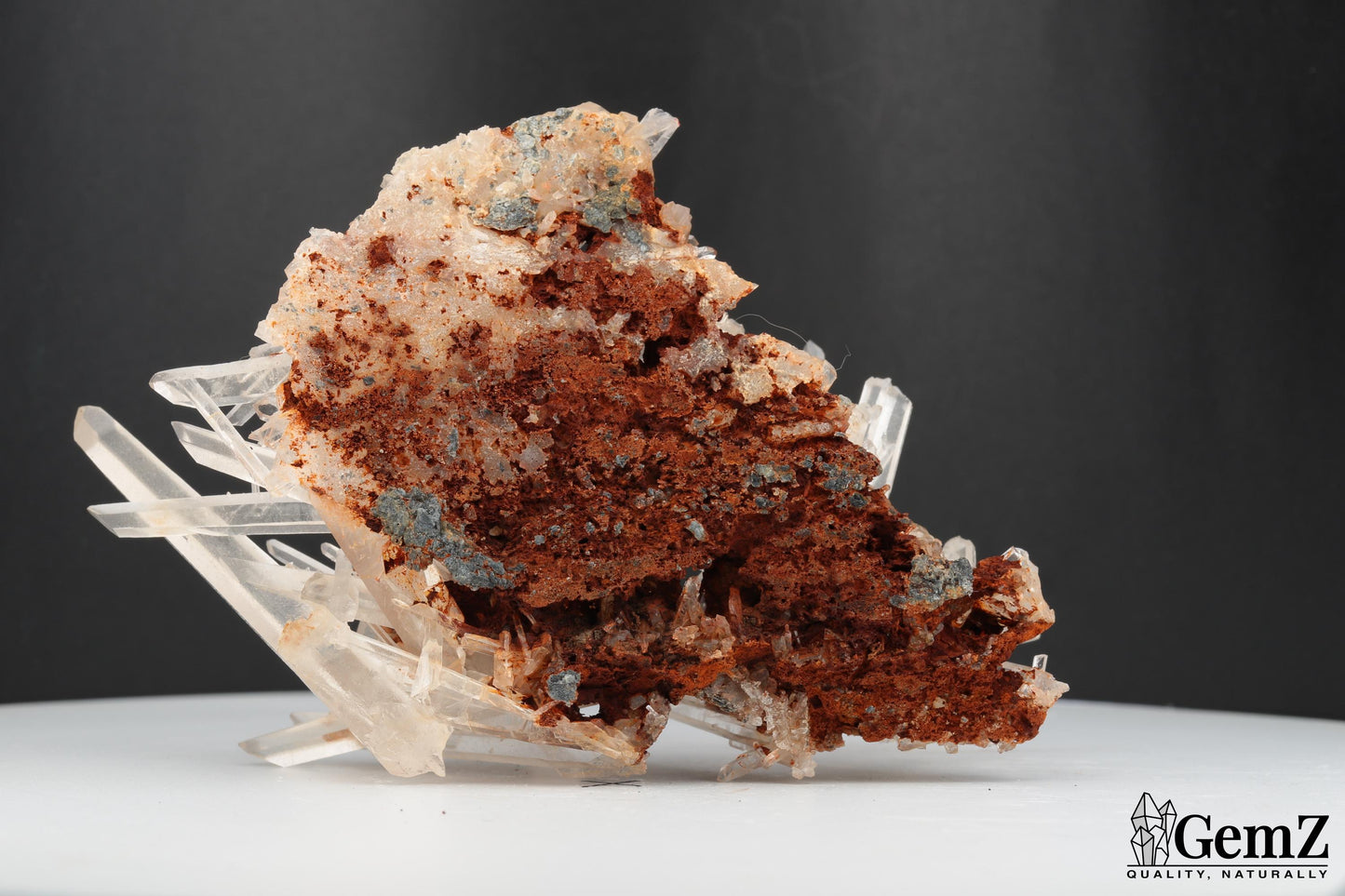 Cristal de roche alpin – Provenance rare : Vizille, France