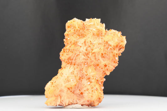 Vanadinite Sur Baryte – Mibladen, Maroc