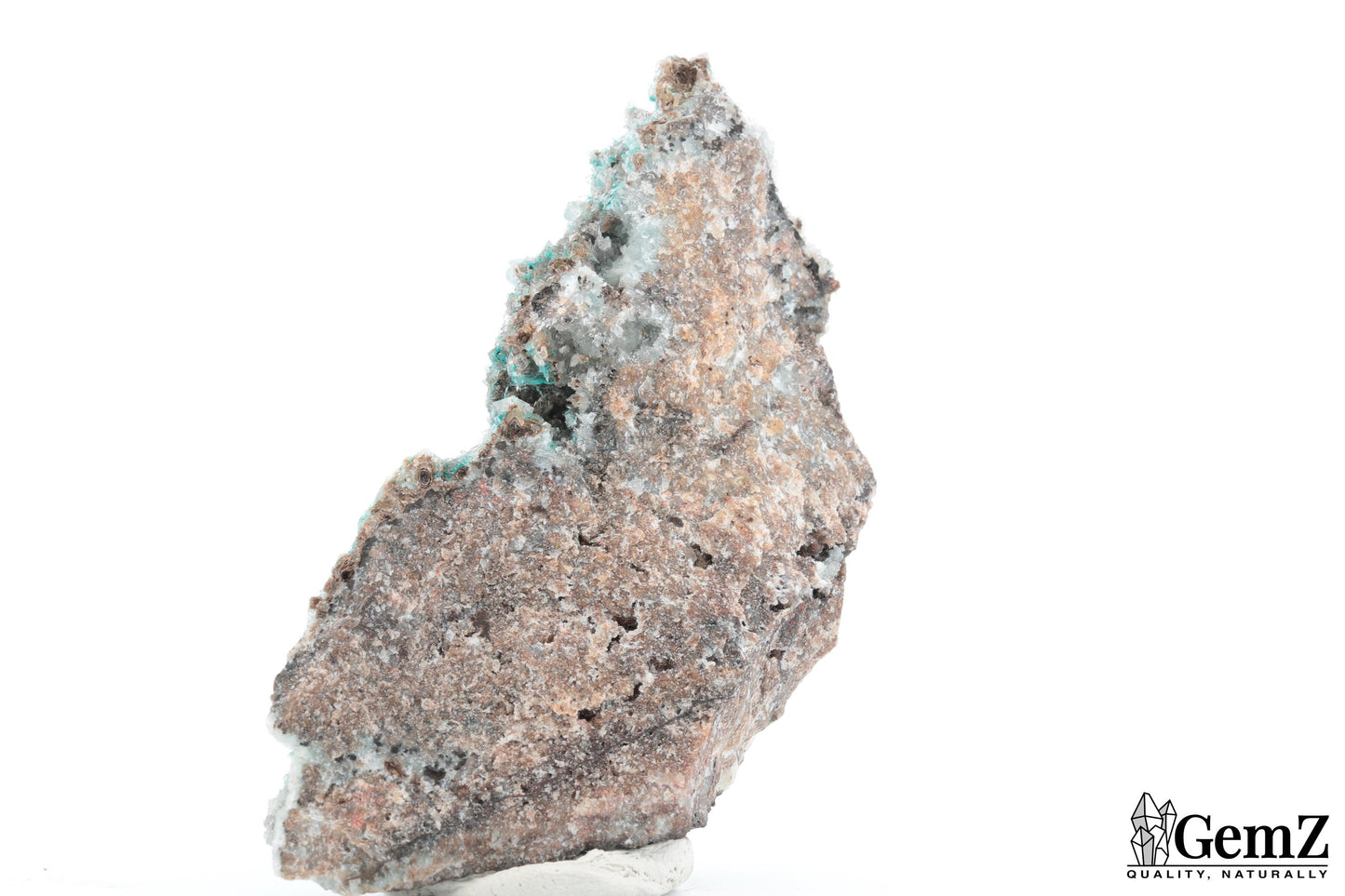 Aurichalcite et Rosasite scintillantes – Origine : Utah, USA