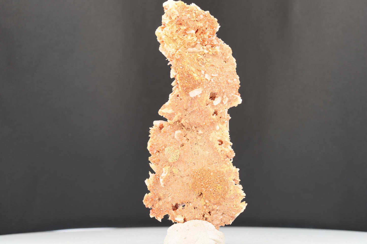 Vanadinite Sur Baryte – Mibladen, Maroc