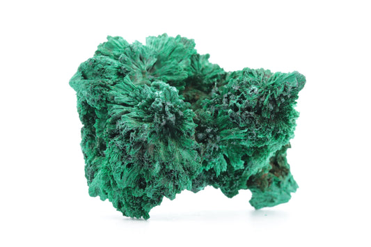 Malachite Fibreuse du Congo – Spécimen Naturel d'Exception de 140g
