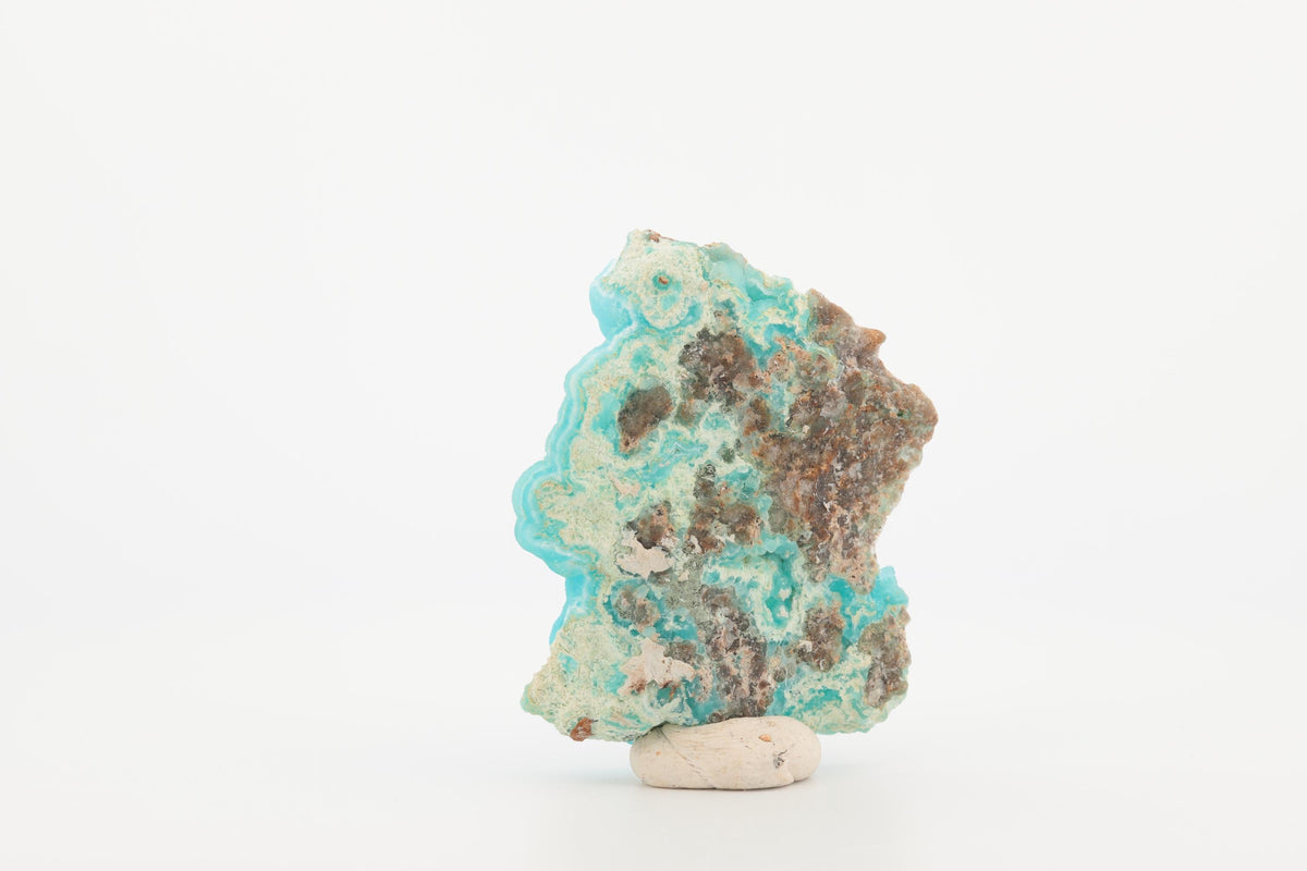 Hémimorphite bleu turquoise botryoïdale – Congo – 22,3 g