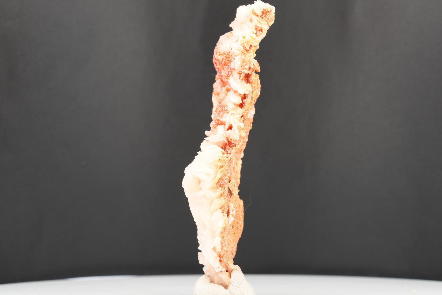 Vanadinite Sur Baryte – Mibladen, Maroc