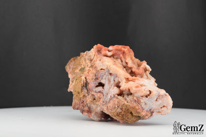 Superbe Agate Botswana aux bandes rosées – 104g de Beauté Naturelle