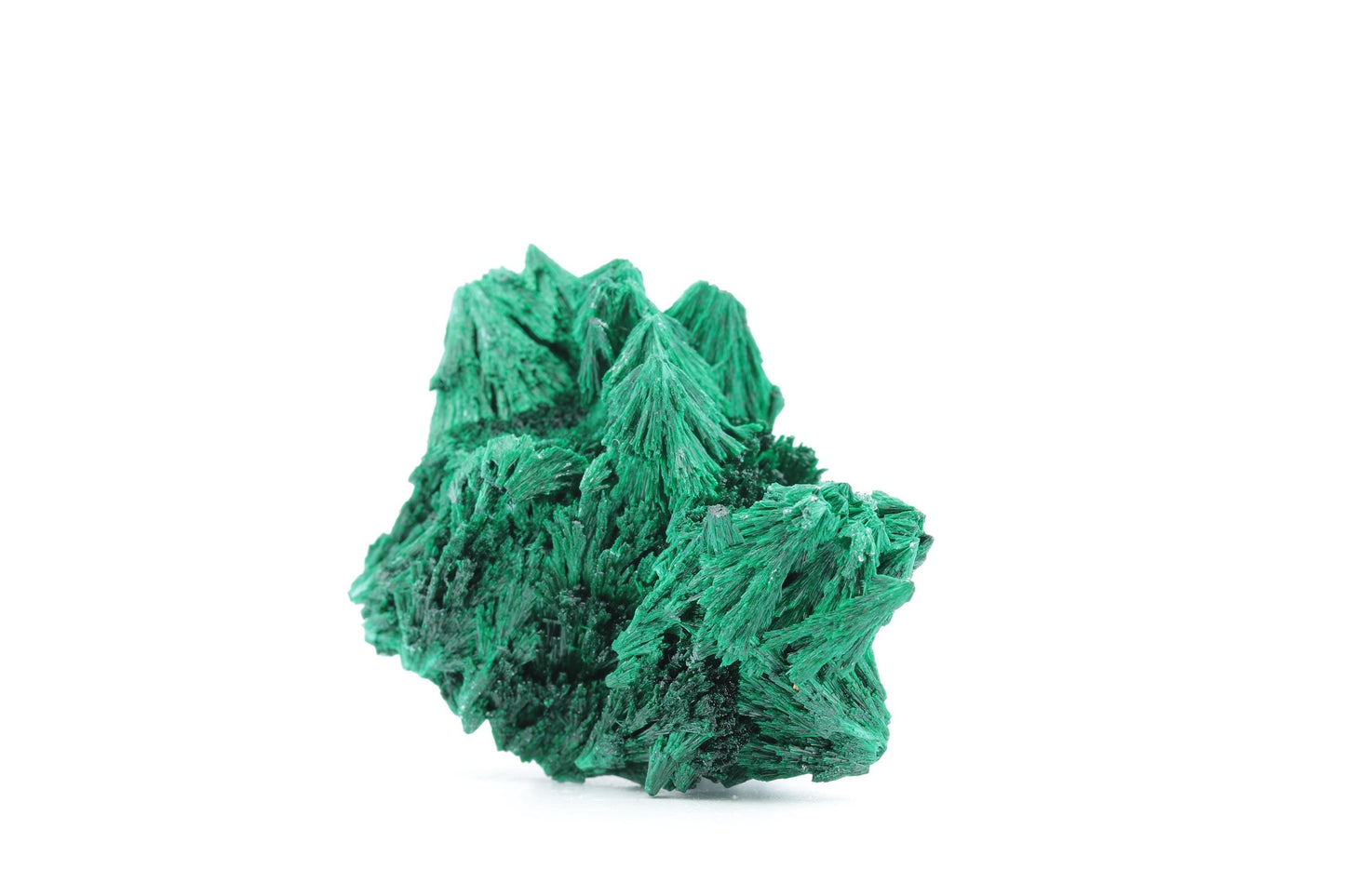 Malachite fibreuse naturelle - 56g - Congo - Spécimen unique de collection