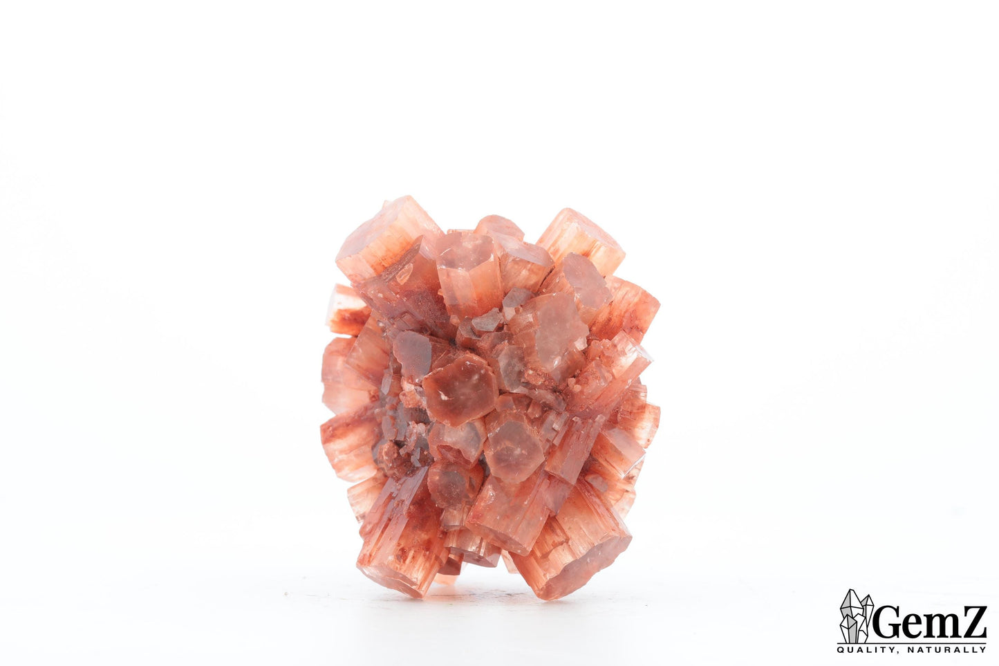 Aragonite Rouge du Maroc – 47g de Cristallisation Radiale Parfaite