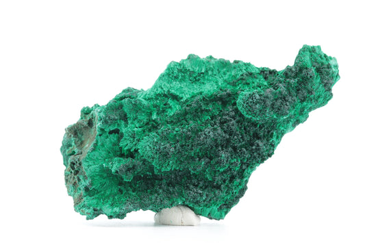 Malachite Fibreuse du Congo – Spécimen Brut Naturel de 72g
