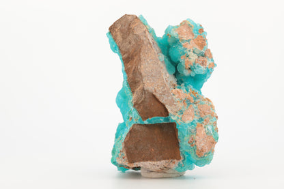 Hémimorphite naturelle du Congo – Couleur turquoise éclatante avec texture botryoïdale, 171,5 g