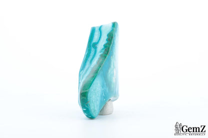 Petite Chrysocolle-Malachite 42g, Reflets Bleu Azur