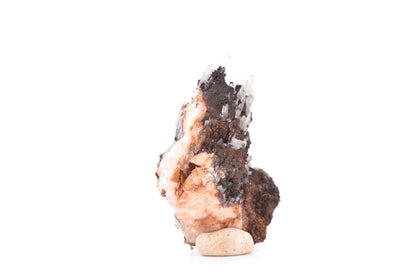 Baryte bleue sur goethite – Sidi Lhcen, Nador, Maroc – 42 g