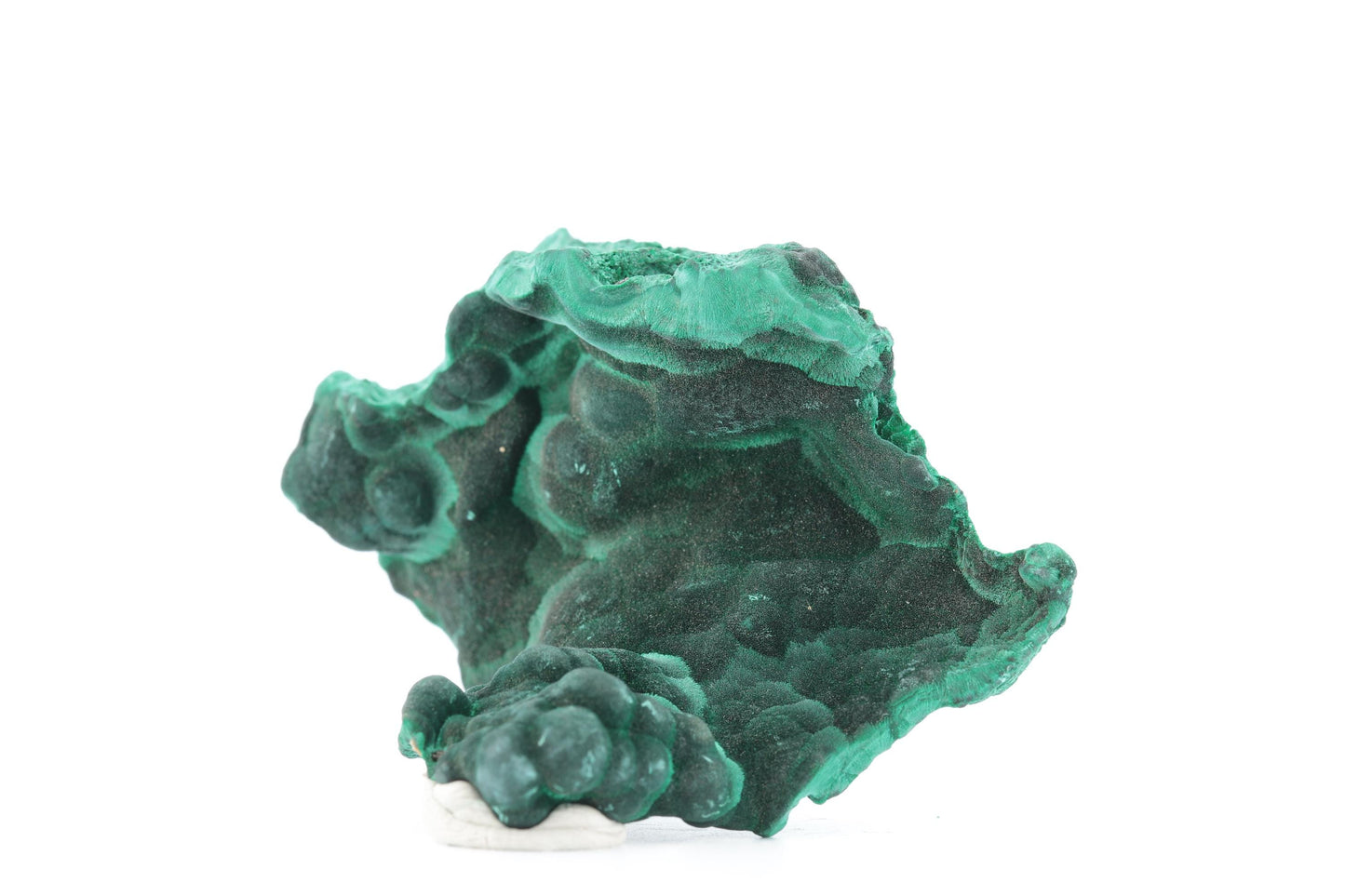 Malachite Fibreuse du Congo – Spécimen Brut Naturel de 83g