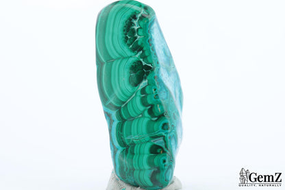 Chrysocolle-Malachite AAA+ Sculpturale, 219g, Couleurs Hypnotiques