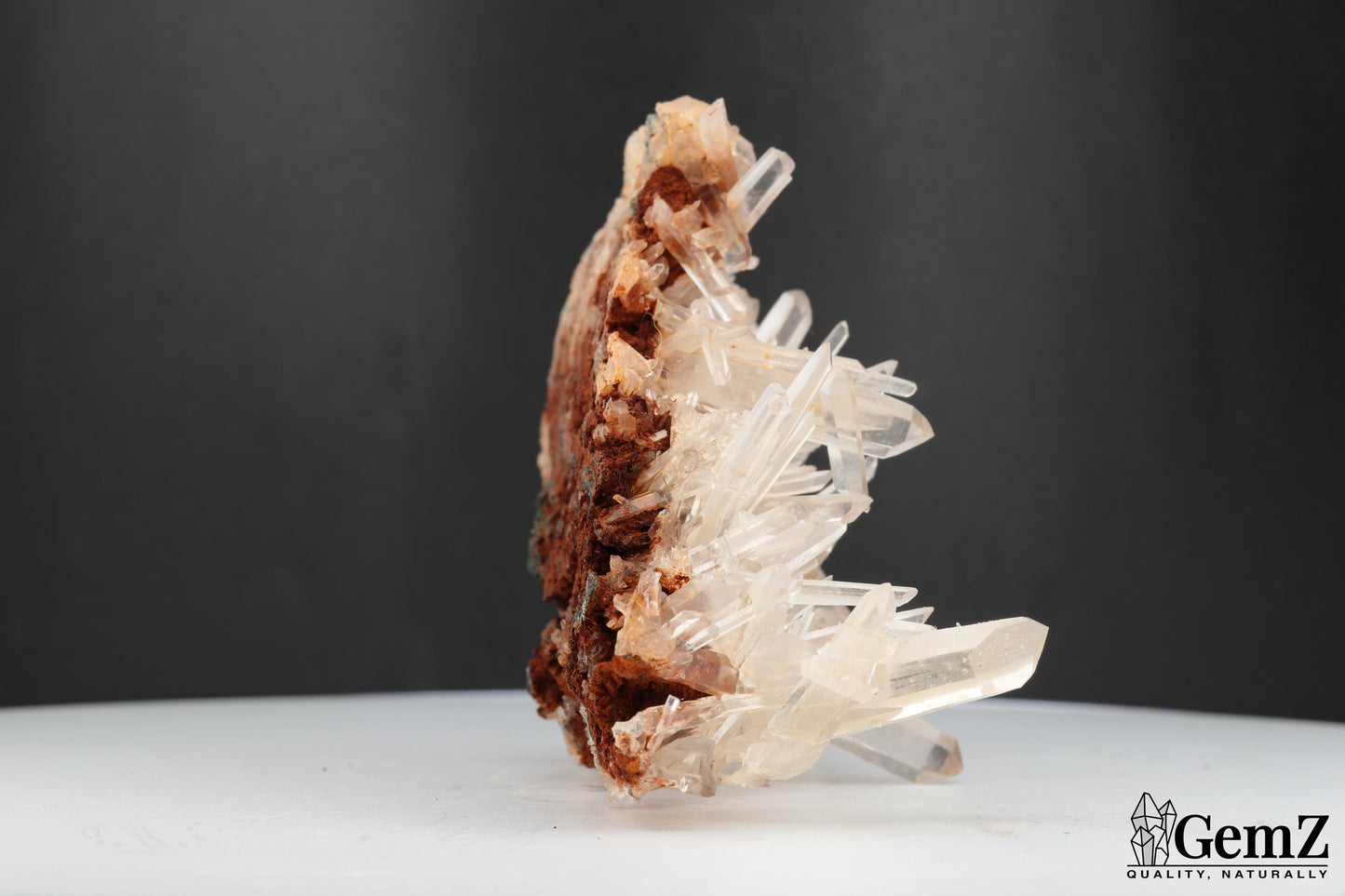 Cristal de roche alpin – Provenance rare : Vizille, France