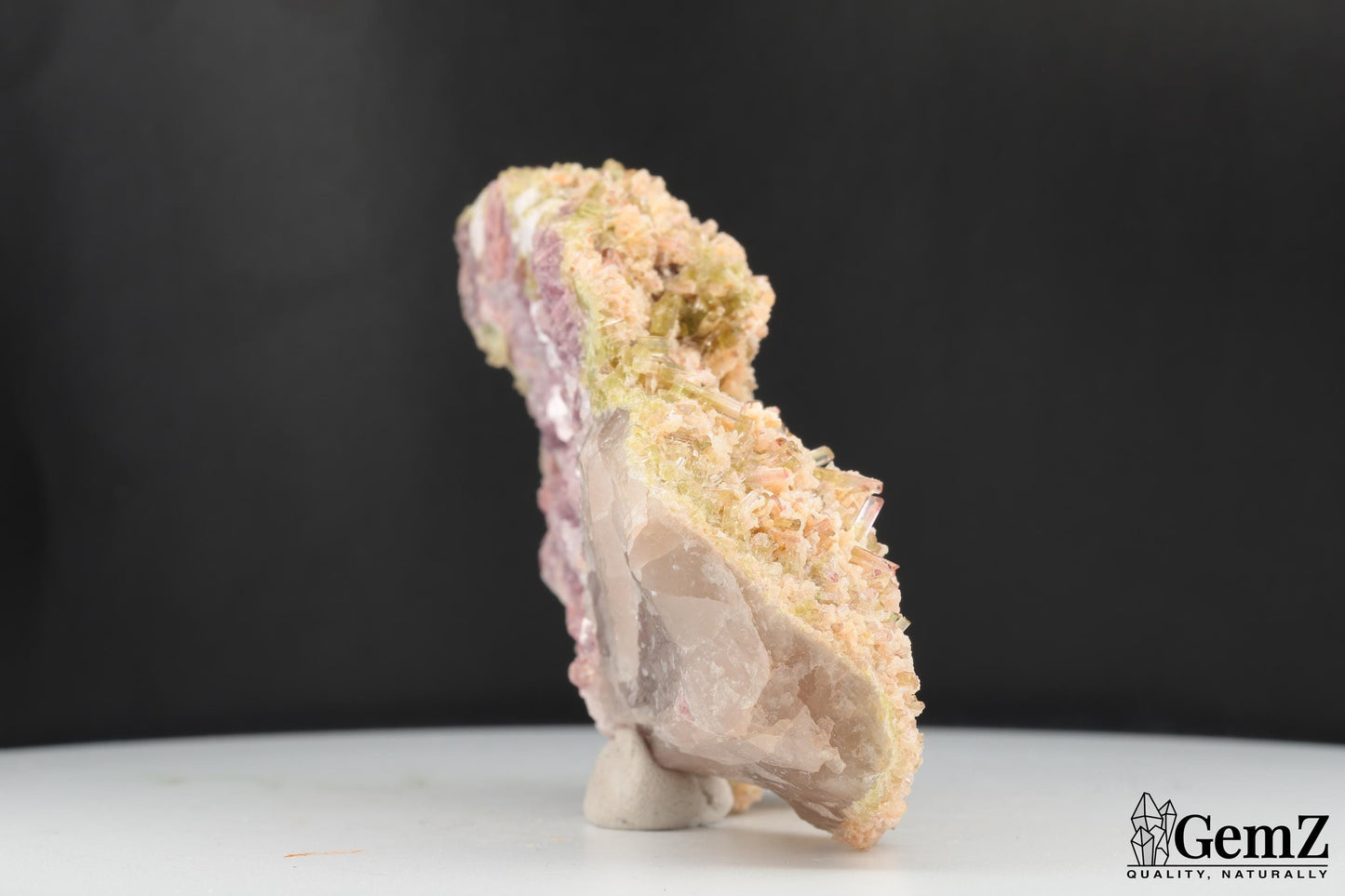 Cristaux de tourmaline multicolores – Skardu, Pakistan