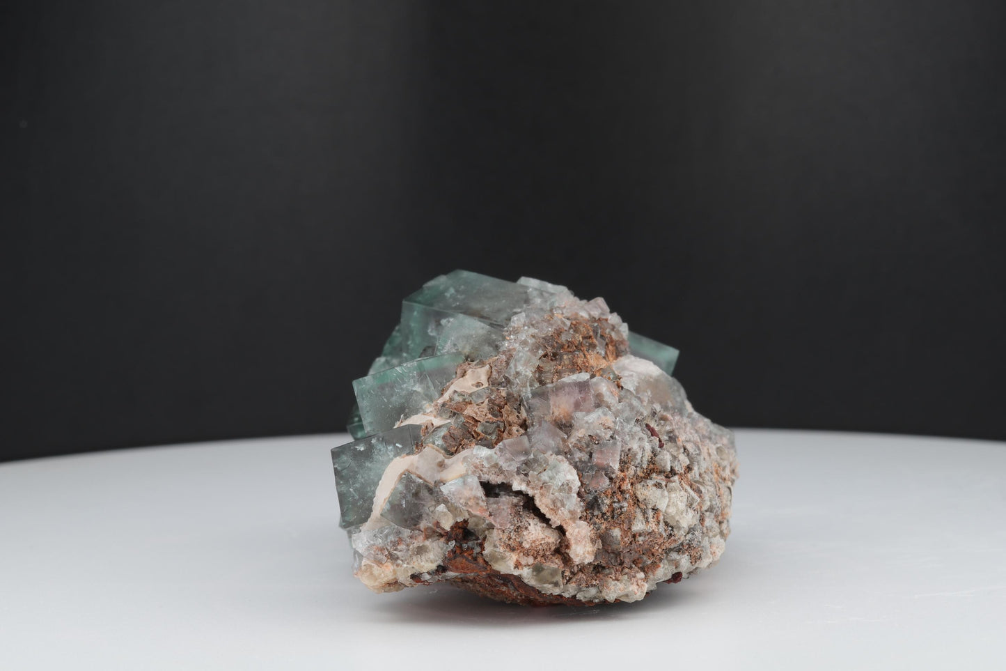 Fluorite Verte Translucide de la mine Lady Annabella, Angleterre – Spécimen Unique de 97g