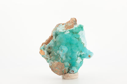 Hémimorphite naturelle du Congo – Bleu profond, Cristaux en texture brute, 81,6 g