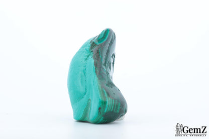 Chrysocolle-Malachite 152g, Éclat Intense et Motifs Hypnotiques