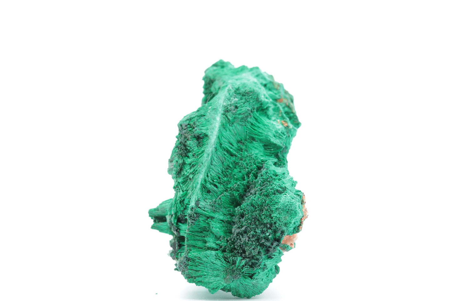 Malachite Fibreuse du Congo – Spécimen Naturel Unique de 122g