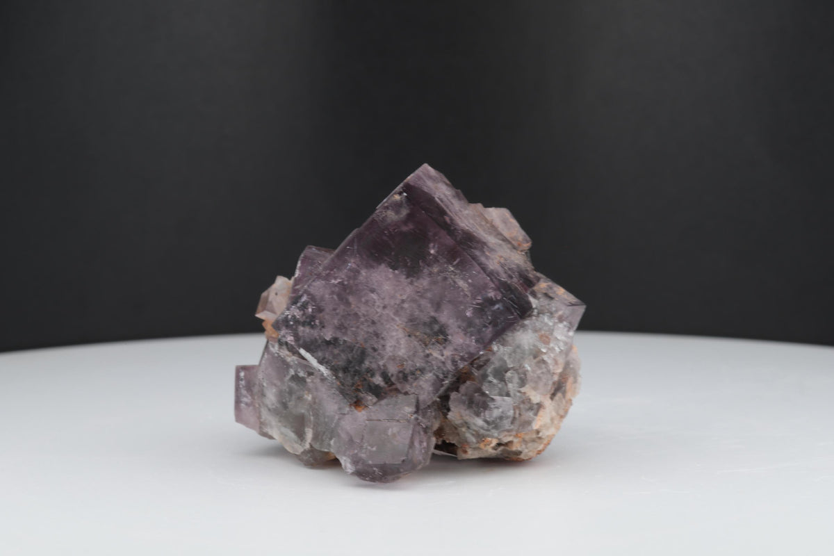 Fluorite violette foncée, cristaux cubiques – Mine Lady Annabella, Angleterre – 70 g