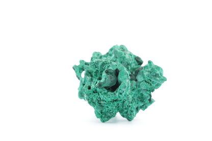 Malachite Fibreuse du Congo – Spécimen Naturel Sculptural de 78g