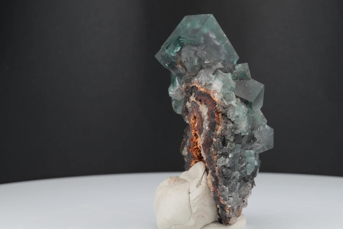 Fluorite verte, cristaux empilés – Mine Lady Annabella, Angleterre – 75 g
