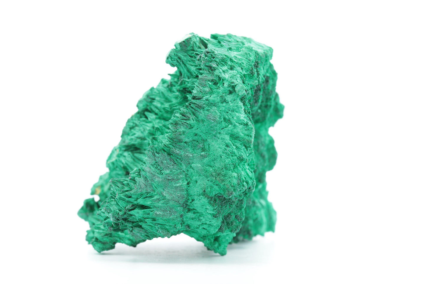 Malachite Fibreuse du Congo – Pièce Naturelle Exceptionnelle de 360g