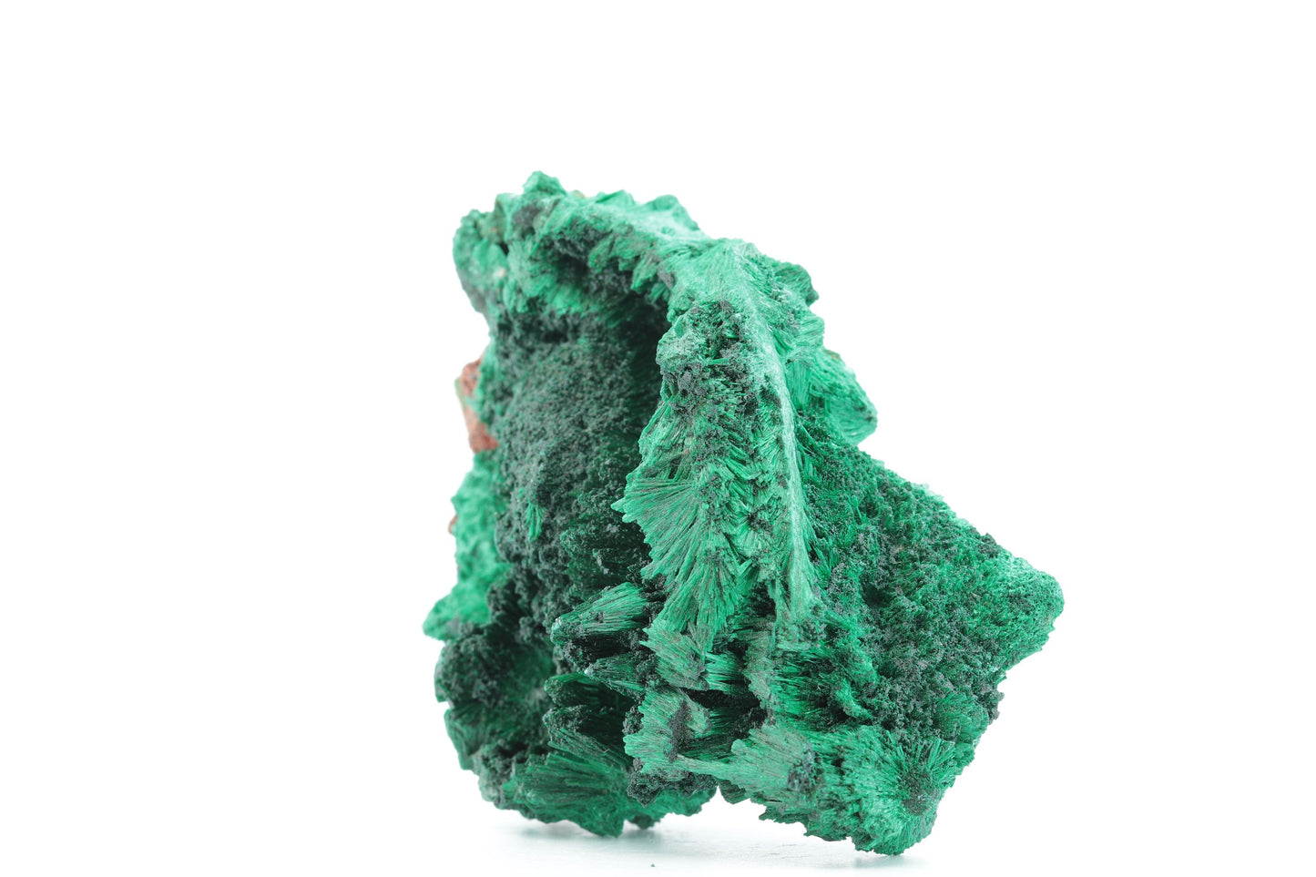 Malachite Fibreuse du Congo – Spécimen Naturel Unique de 122g