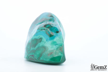Petite Chrysocolle-Malachite 42g, Reflets Bleu Azur