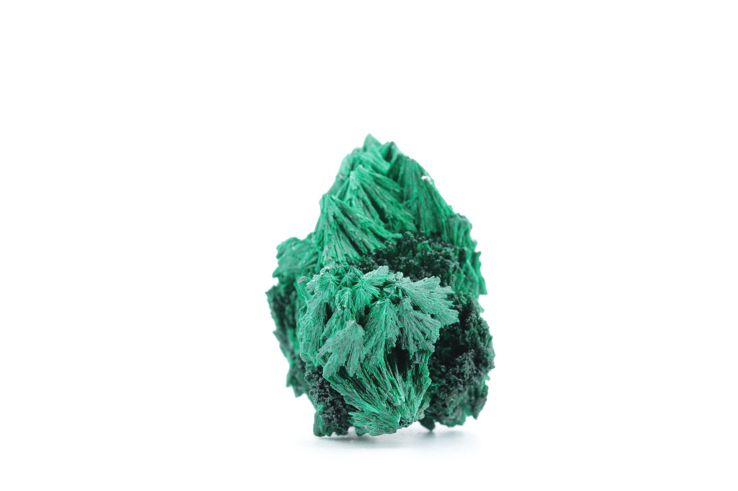 Malachite fibreuse naturelle - 56g - Congo - Spécimen unique de collection