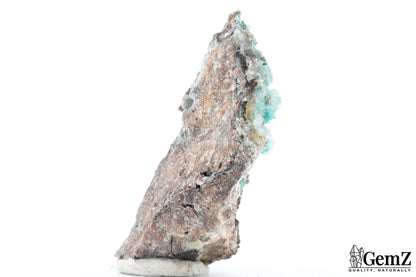 Aurichalcite et Rosasite scintillantes – Origine : Utah, USA