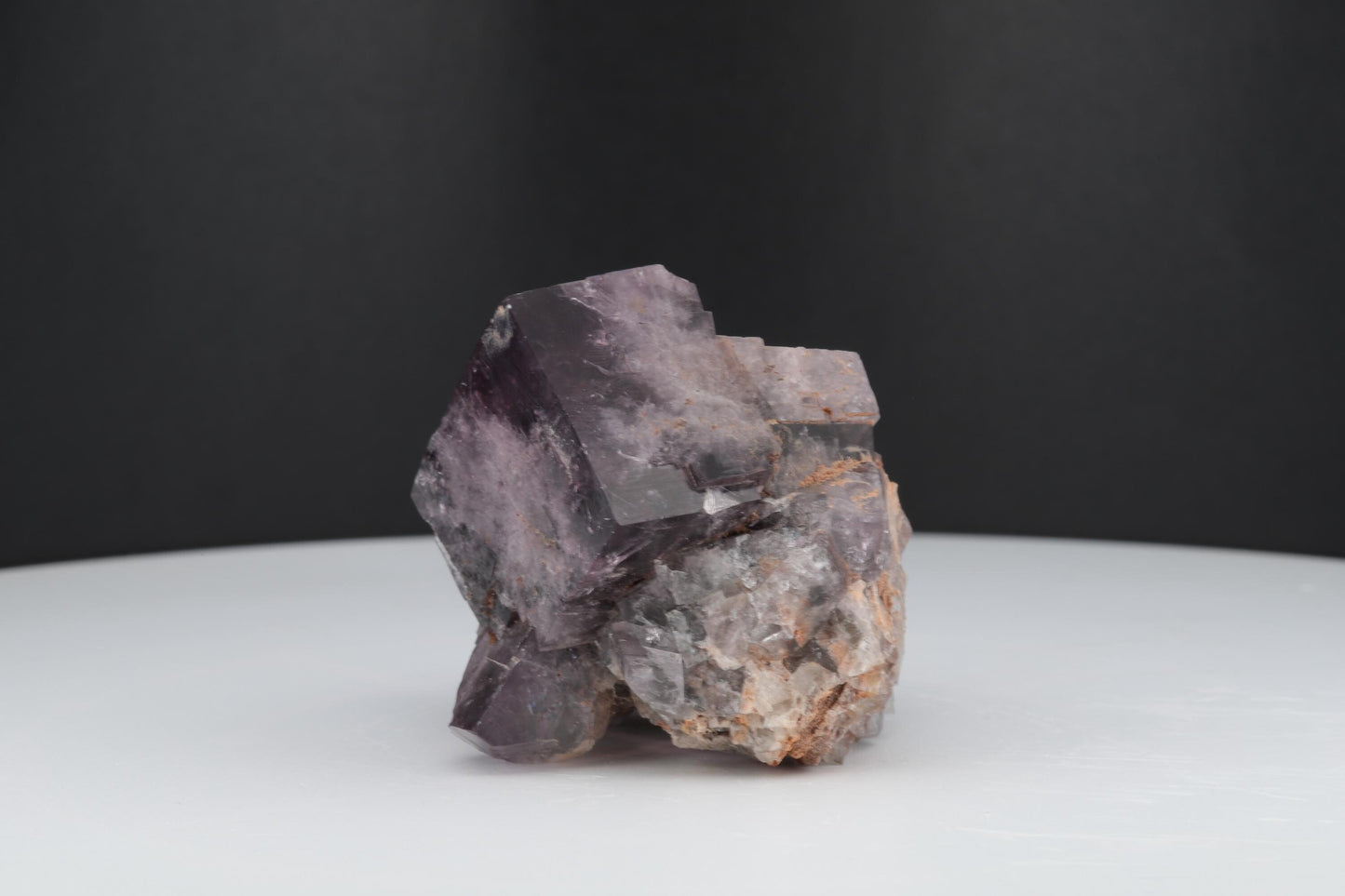 Fluorite Violette Cubique de la mine Lady Annabella, Angleterre – 70g de Pureté Minérale