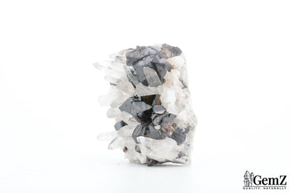 Rare Cassitérite brillante sur quartz cristallisé – 72g !