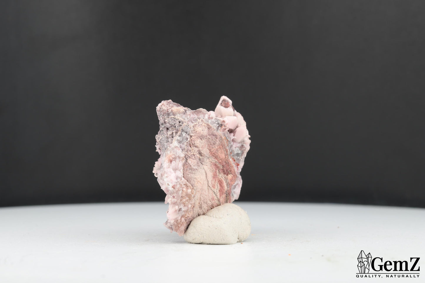 Manganocalcite rose délicate – Erma Reka, Bulgarie, 18g