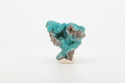 Hémimorphite naturelle du Congo – Cristaux botryoïdaux bleu turquoise, 20 g