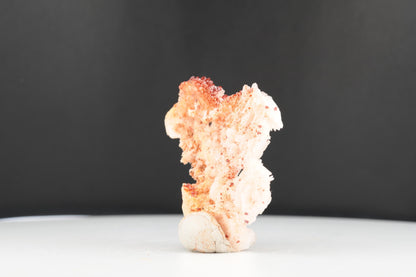 Vanadinite Sur Baryte – Mibladen, Maroc