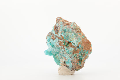 Hémimorphite naturelle du Congo – Bleu profond, Cristaux en texture brute, 81,6 g