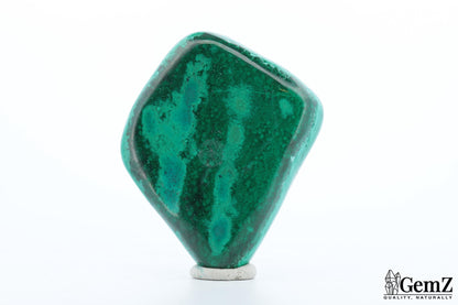 Chrysocolle-Malachite 119g, Éclat Vert Intense et Forme Unique
