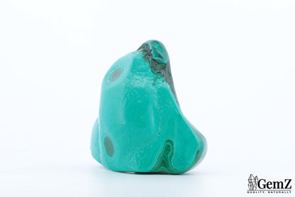 Chrysocolle-Malachite 152g, Éclat Intense et Motifs Hypnotiques