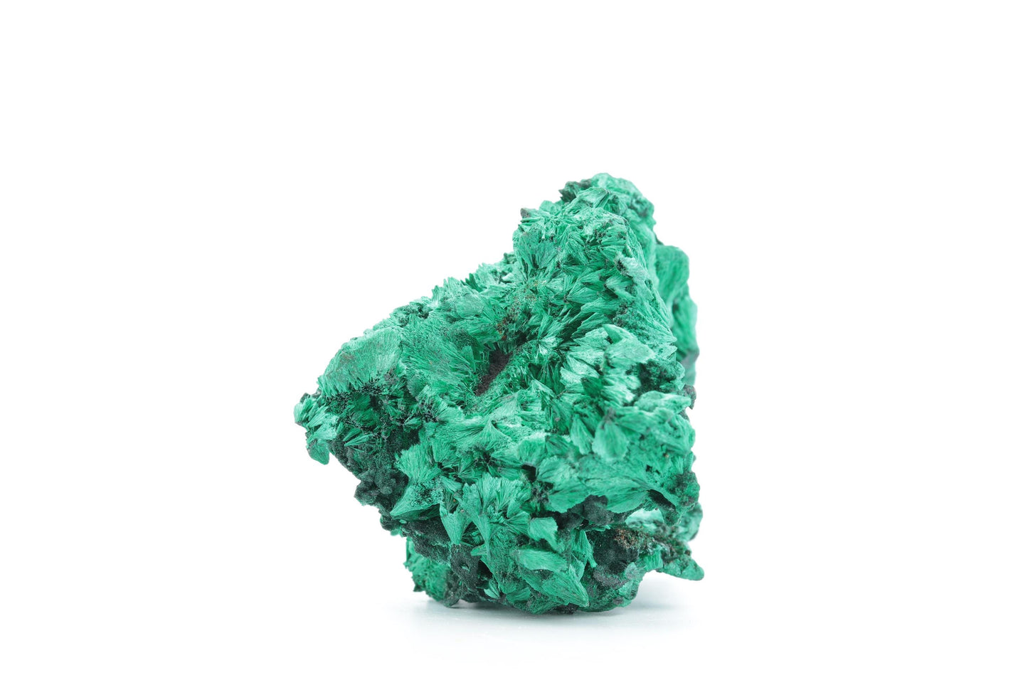 Malachite Fibreuse du Congo – Spécimen Naturel Unique de 125g