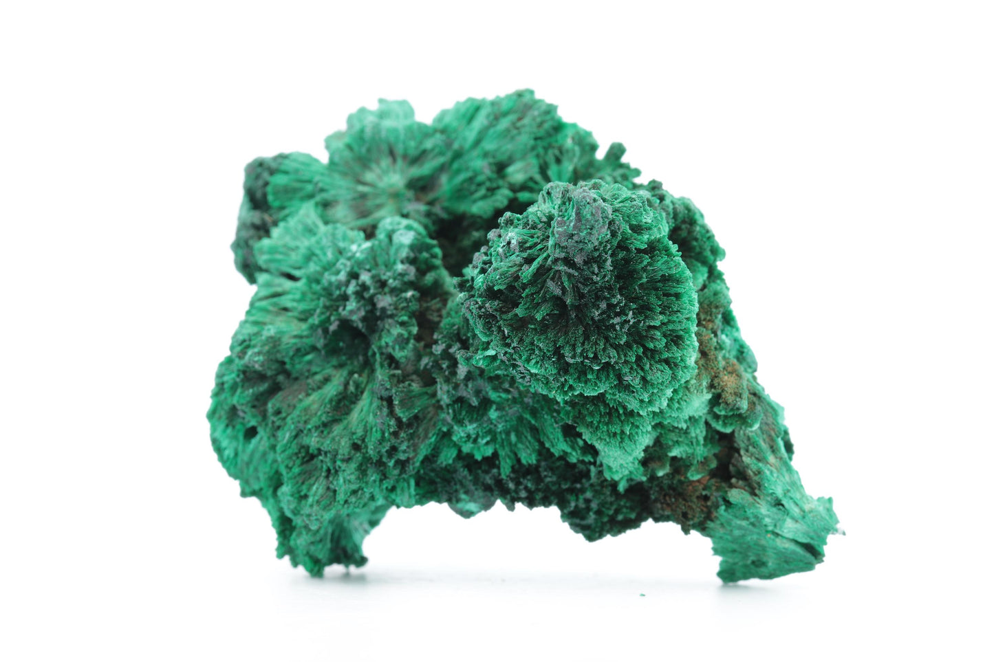 Malachite Fibreuse du Congo – Spécimen Naturel d'Exception de 140g