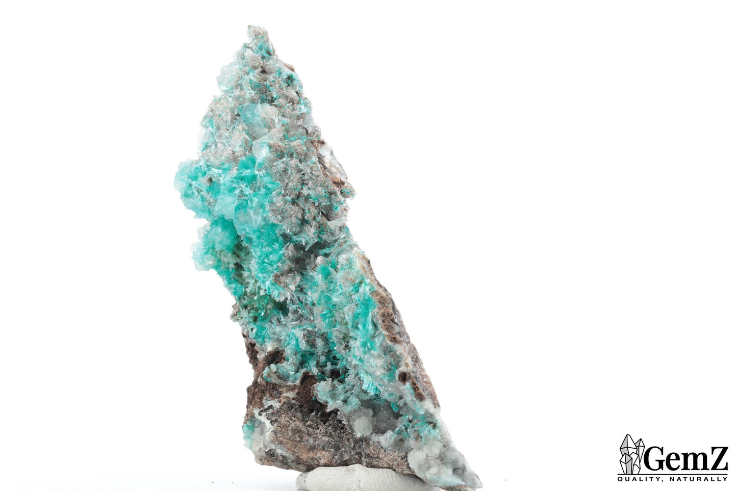 Aurichalcite et Rosasite scintillantes – Origine : Utah, USA