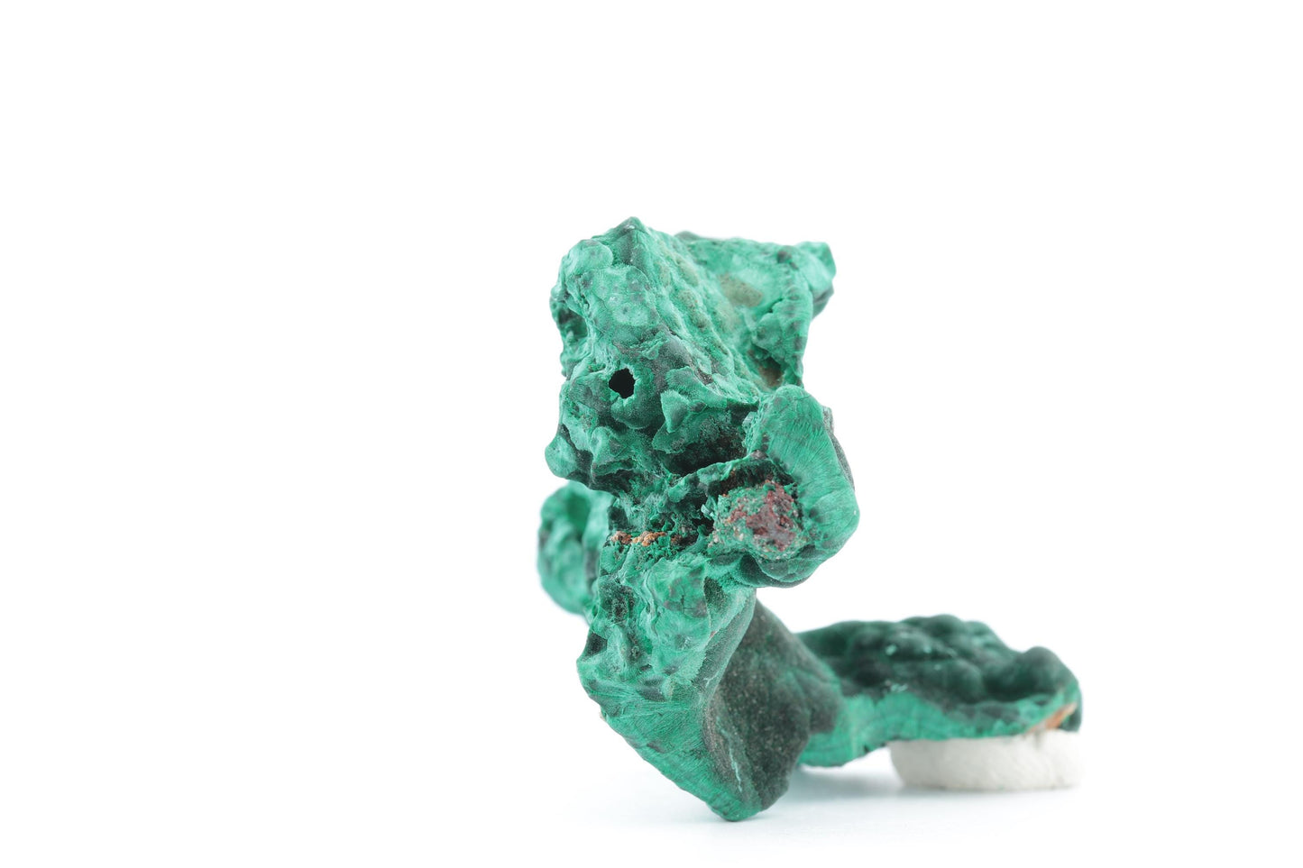 Malachite Fibreuse du Congo – Spécimen Brut Naturel de 83g