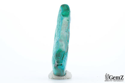 Chrysocolle-Malachite Compacte, 105g, Teintes Vives et Profondes