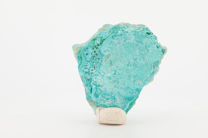 Superbe Smithsonite sur Chrysocolle et Malachite - Congo, 75g