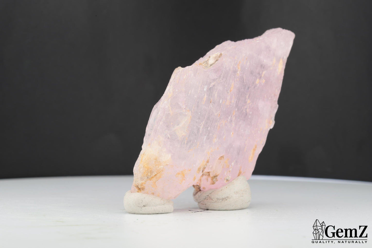 Kunzite rose translucide – Origine : Afghanistan, 62g !