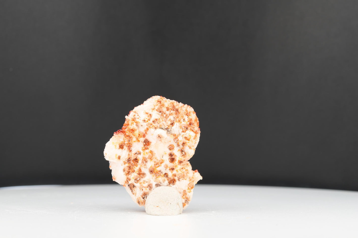 Vanadinite Sur Baryte – Mibladen, Maroc