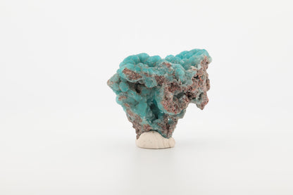Hémimorphite naturelle du Congo – Cristaux botryoïdaux bleu turquoise, 20 g