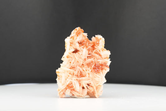 Vanadinite Sur Baryte – Mibladen, Maroc