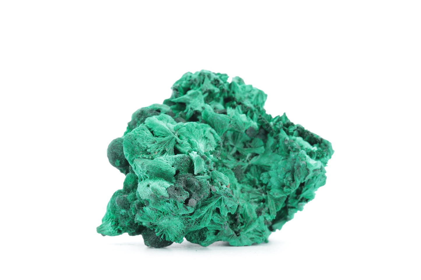 Malachite Fibreuse du Congo – Spécimen Naturel Unique de 125g