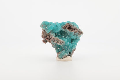 Hémimorphite naturelle du Congo – Cristaux botryoïdaux bleu turquoise, 20 g